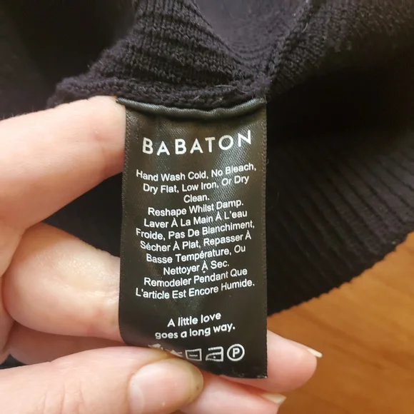 Aritzia Babaton sculpt cropped square neck tank top - Picture 4 of 6